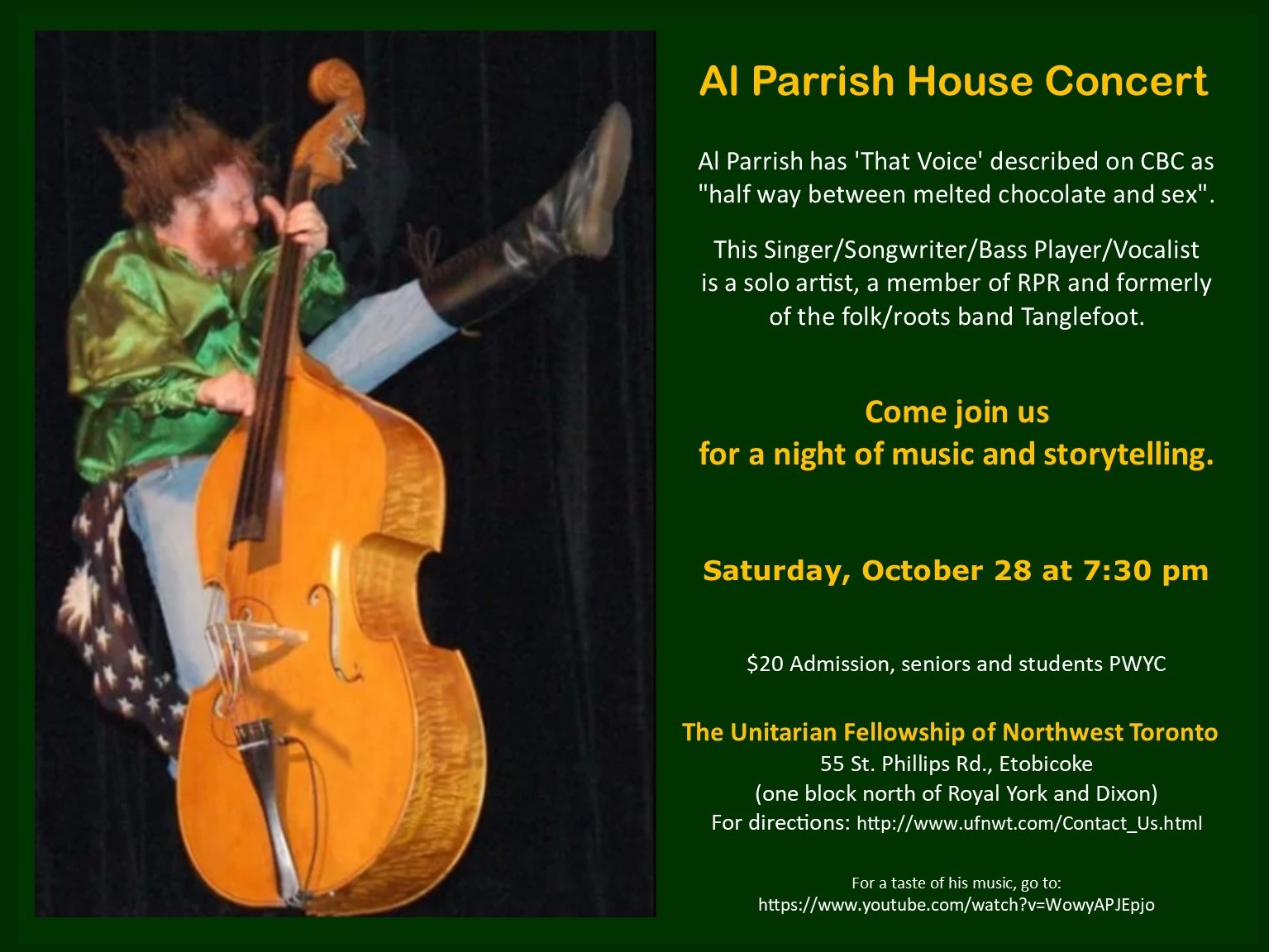 UFNWT Sunday Services